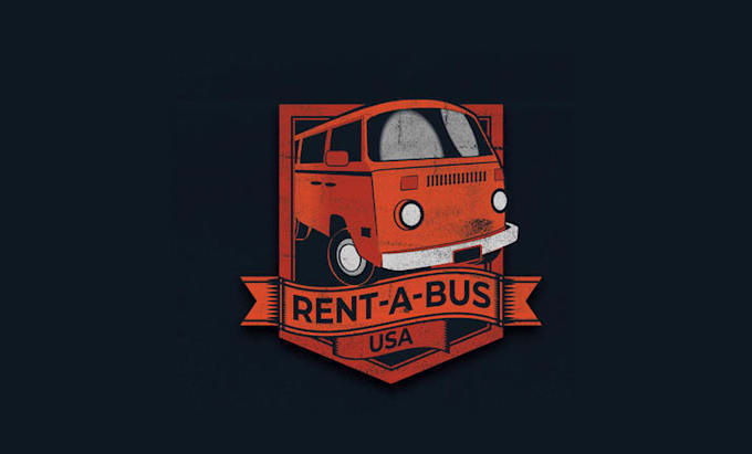 Design awesome rent bus brand logo by Scarlett_somers | Fiverr