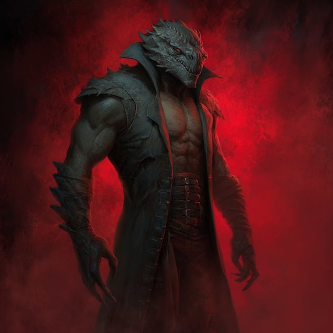 do horror character design