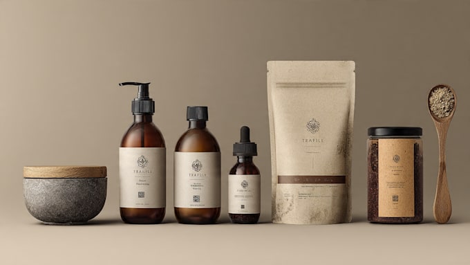 design a timeless package and logo for your products