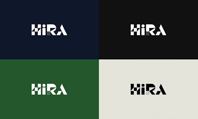 Create a professional minimalist logo design with brand identity kit by ...
