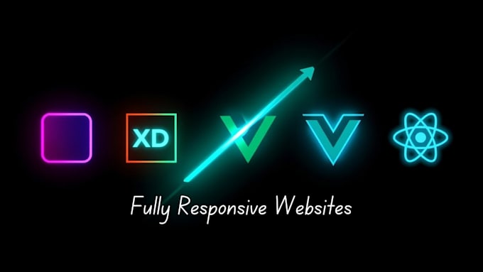 convert figma, xd to vue js, nuxt js or reactjs responsive website