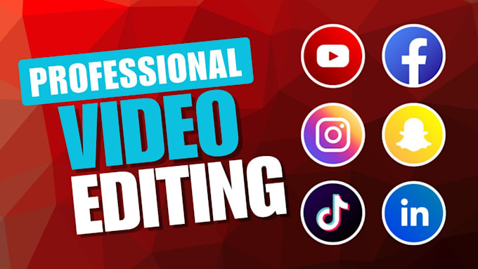 do professional video editing