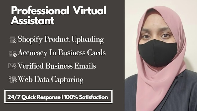 do web research, data capturing, and shopify entry