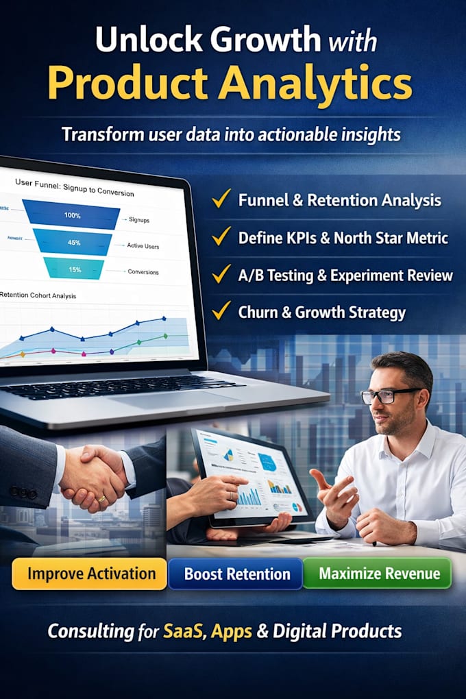 provide product analytics consultancy