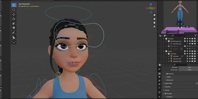 be your expert 3d character rigging,bend control, auto rig pro,rig3d for stream