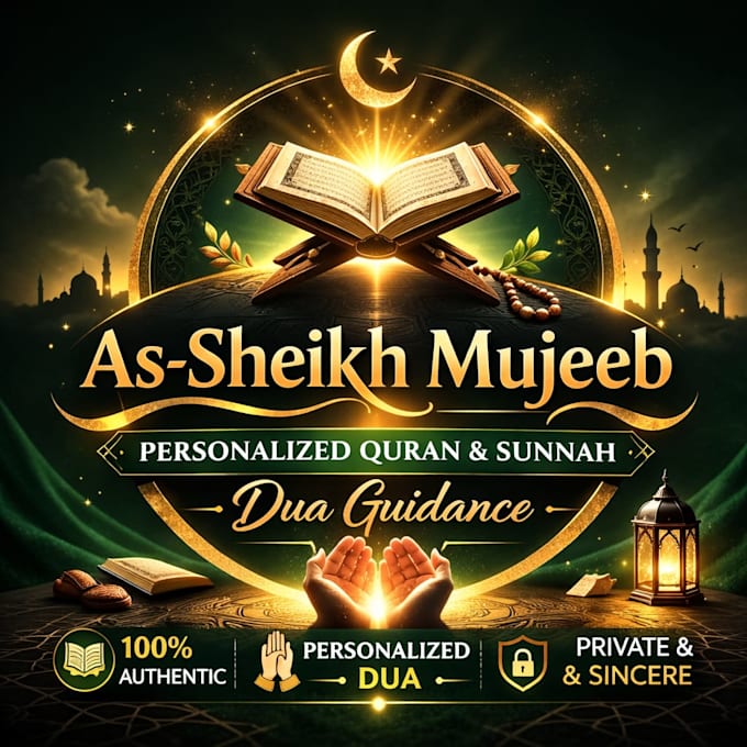 create personalized dua from quran and sunnah