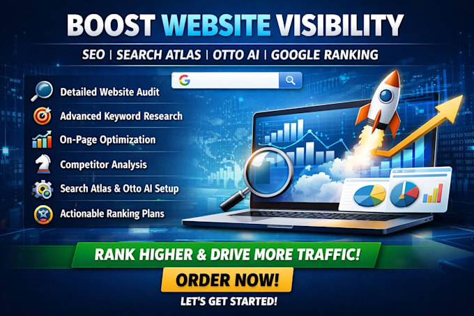 boost website visibility SEO search atlas otto ai google ranking optimization