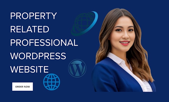 design property management website for property owners in wordpress