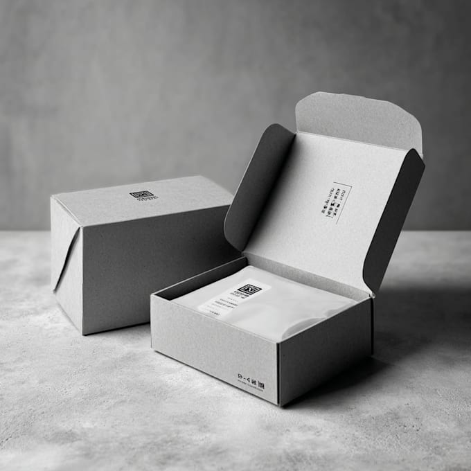 Style Package Design Modern and elegant product packaging and label design by Caribeolu | Fiverr