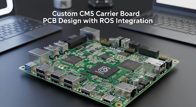 develop custom cm5 carrier board pcb with ros robotics integration