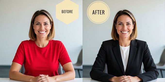 change clothes and colors in your photos and products