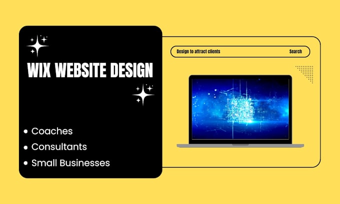 design a professional wix website that converts