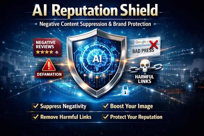 ai reputation shield negative content suppression and brand protection etc