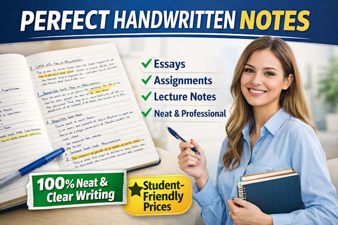 provide professional academic handwriting services