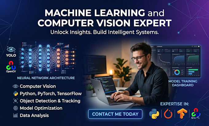 develop machine learning deep learning and computer vision models