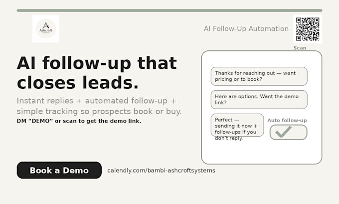 build an ai follow up system to turn leads into customers