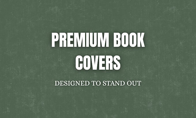 design premium covers for self help books, journals, and workbooks