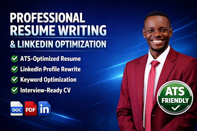 optimize linkedin profile resume writing ats resume CV writing