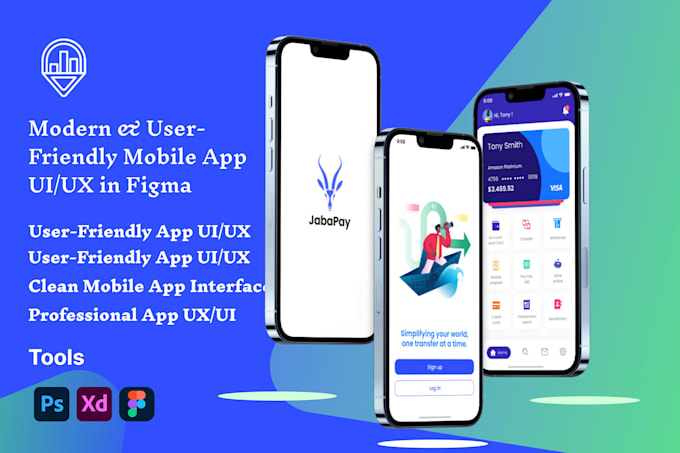 Design modern and user friendly mobile app ui ux in figma by Siraj ...