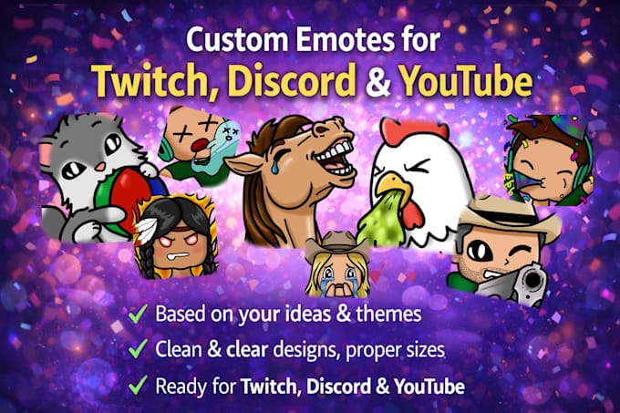 draw emotes for your stream or discord