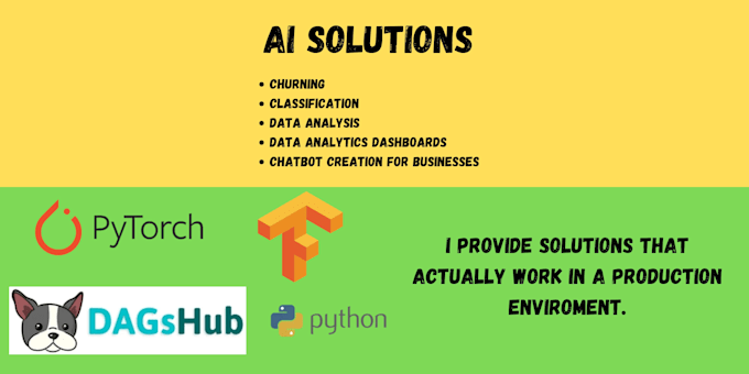 create ai solutions for businesses and individual clients