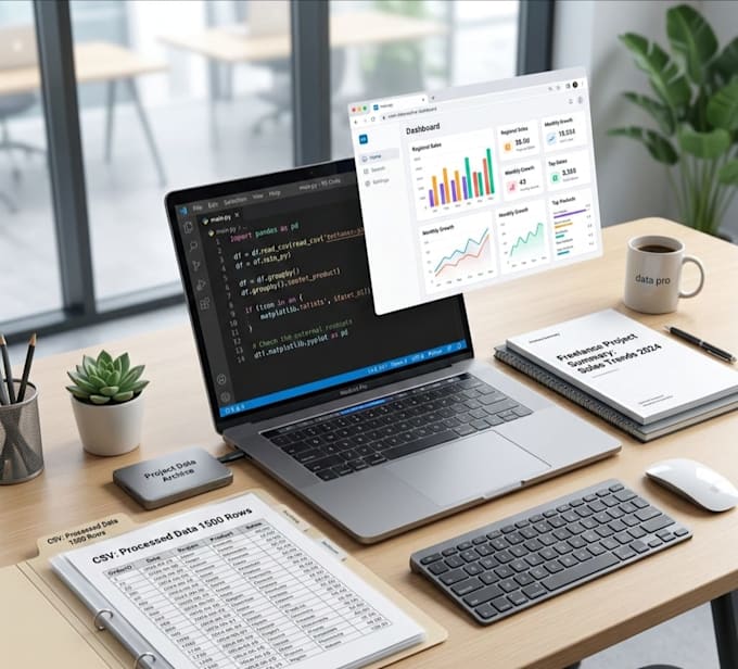 clean organize, automate your data using python and ai tools