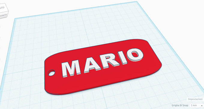 design custom 3d printable keychains with your name or logo