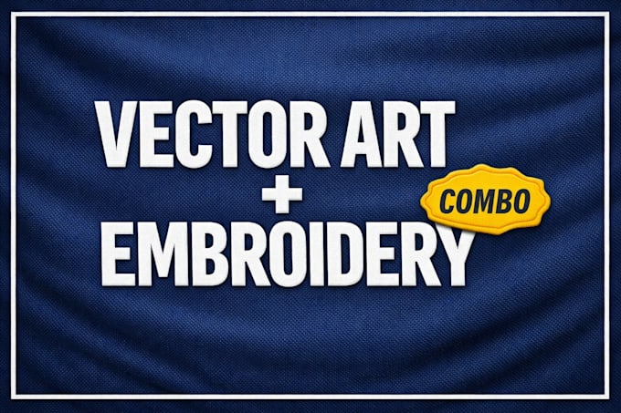 do vector tracing ai svg eps and embroidery digitizing