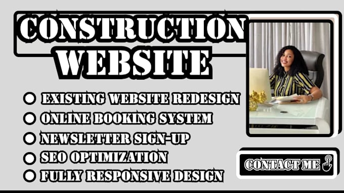 building construction website, construction company website, contractor website