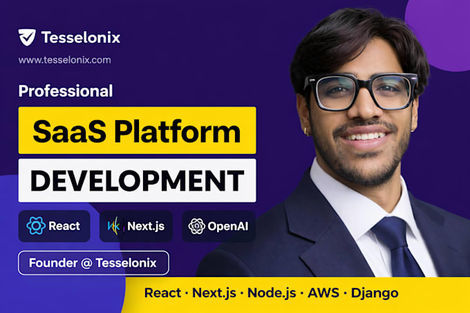 Build saas web application as full stack developer by Yuvrajbhdr | Fiverr