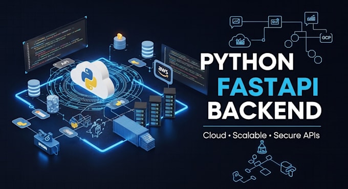 develop advanced python, fastapi  and cloud based backend systems