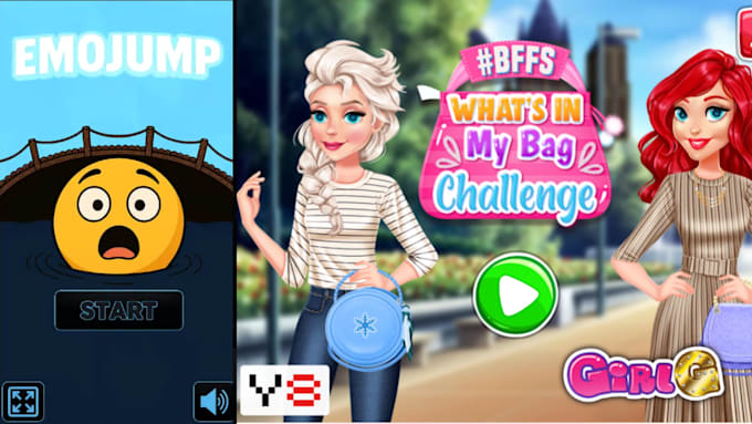 develop a 2d or 3d HTML5 and javascript game for browser
