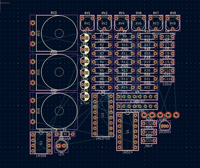 Design can industrial pcb high speed can fd multilayer layout for ...