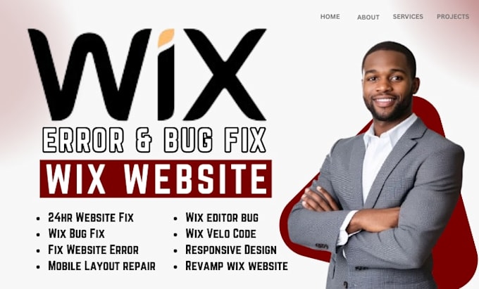 fix revamp wix studio website wix layout issues errors wix bug as wix expert