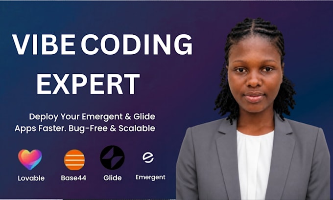 develop emergent sh glide app web app or mobile app as your vibe coder