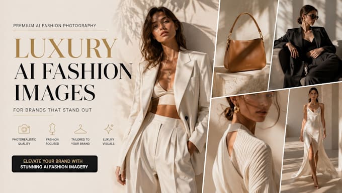 create photorealistic ai fashion photography
