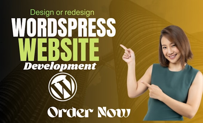 do wordpress website design redsign development busniess