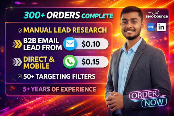 targeted b2b lead generation, email list, direct phone number, data enrichment
