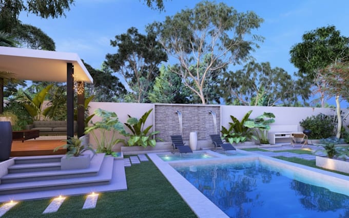 architect landscape backyard design front yard architect garden designer