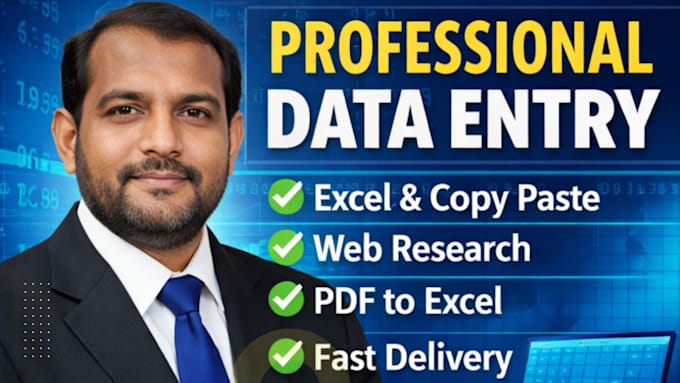 handle your data entry and typing work