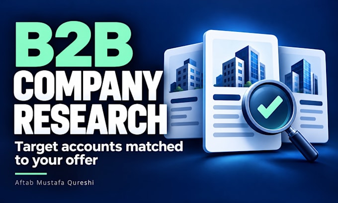 do b2b lead generation and targeted company prospect research