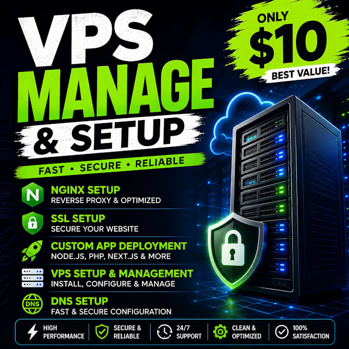 manage vps, deploy apps, setup nginx, dns, custom server environment