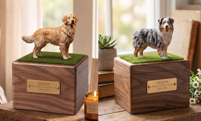do customized pet urns