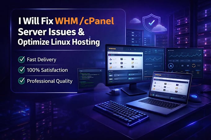 whm cpanel server issues and optimize your linux hosting