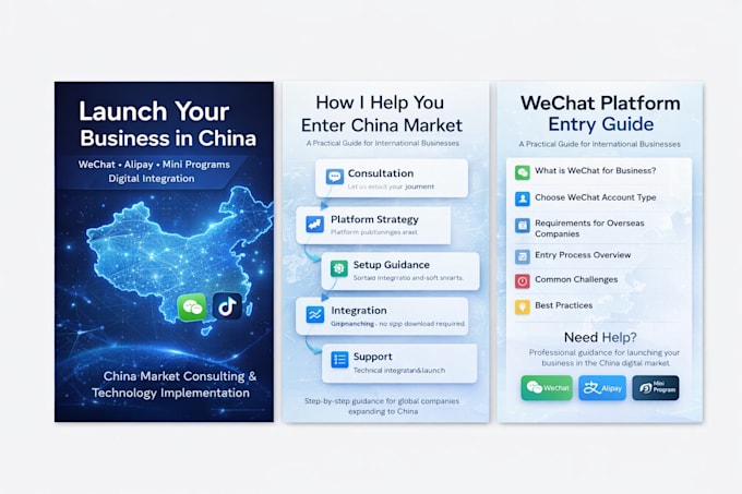 help your business launch and integrate digital services in china