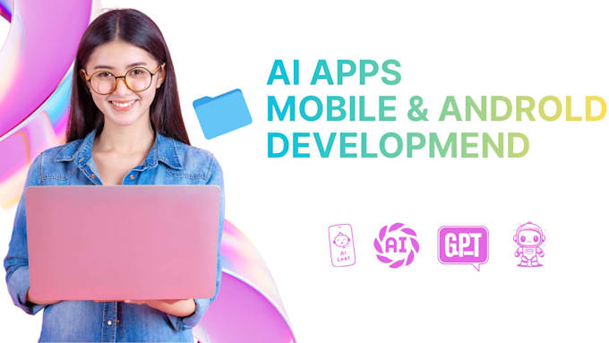 Be ai mobile app developer flutter ai app, ai chatbot develop ai app in ...