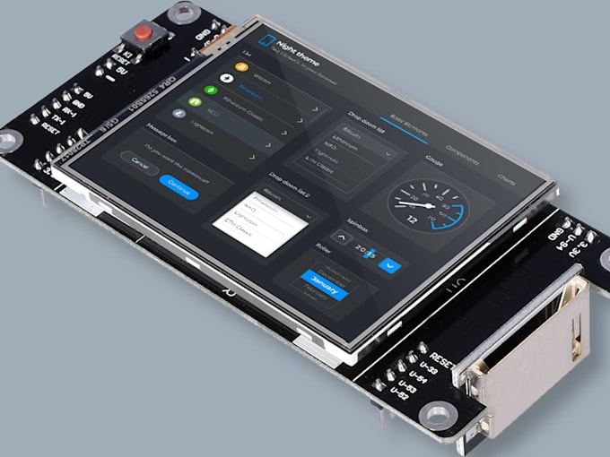 develop professional firmware for esp32, stm32, plcs and arm systems
