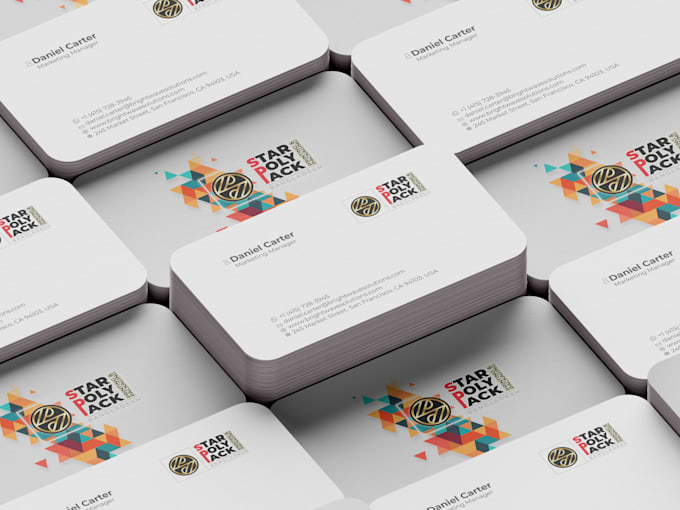 design professional business card and print ready design