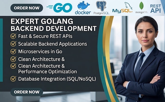 integrate apis and build backend in golang