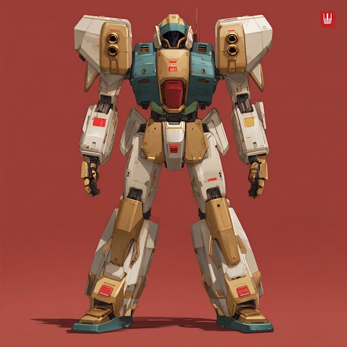 illustrate your mecha, robot and armored characters